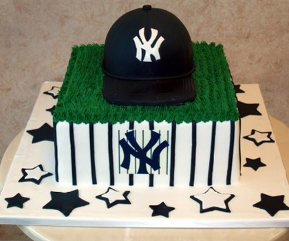 Carlos Bakery New York Yankees Baseball Cake Find A Local Wedding 