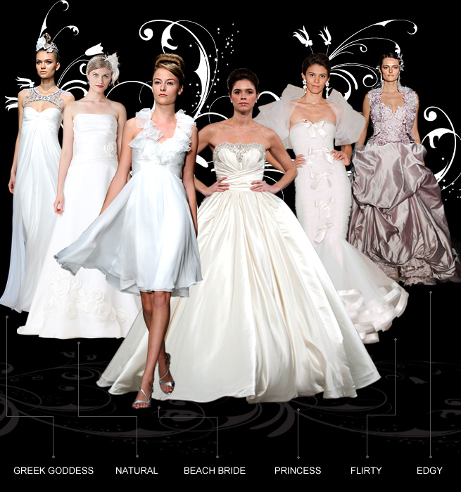 Choose your Wedding Dress Style