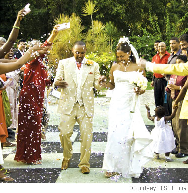 Caribbean wedding traditions vary from island to island
