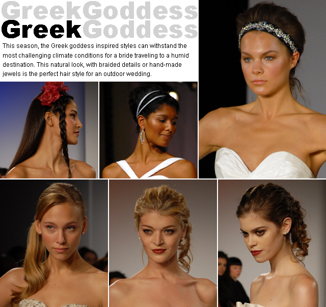greek hairstyles. Hair Trends: Greek Goddess