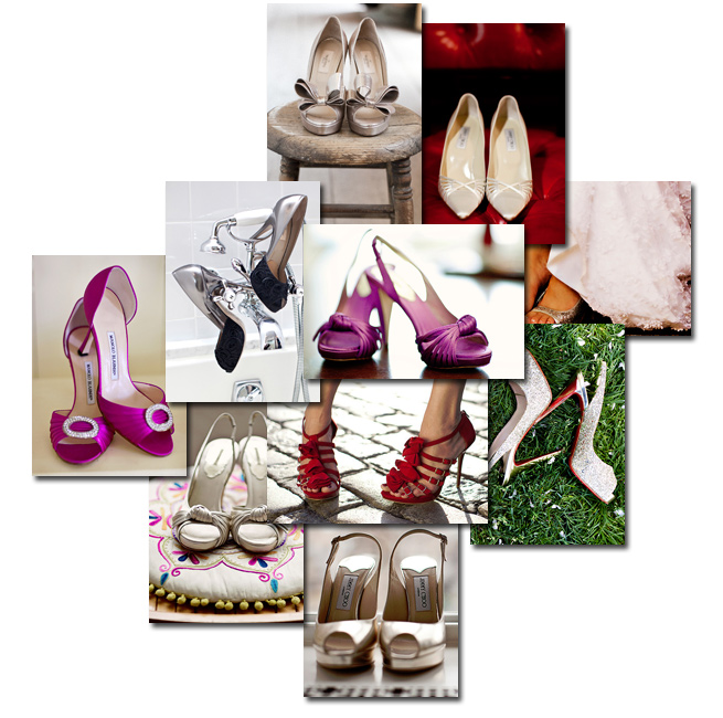 Gorgeous photos of amazing wedding shoes