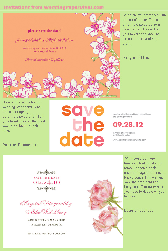 Save-the-date cards
