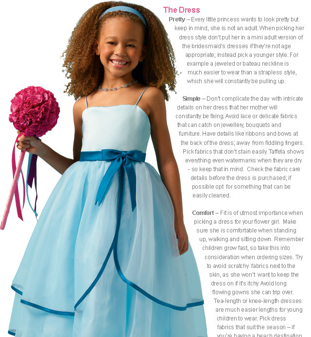 Styling your flower girls