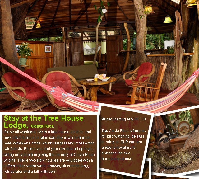 Treehouse Hotel in Costa Rica