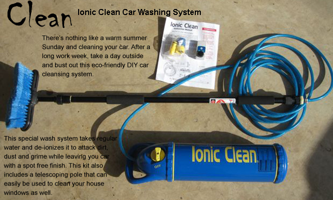 Dick's Gadget Pick: Ionic Clean Car Washing System